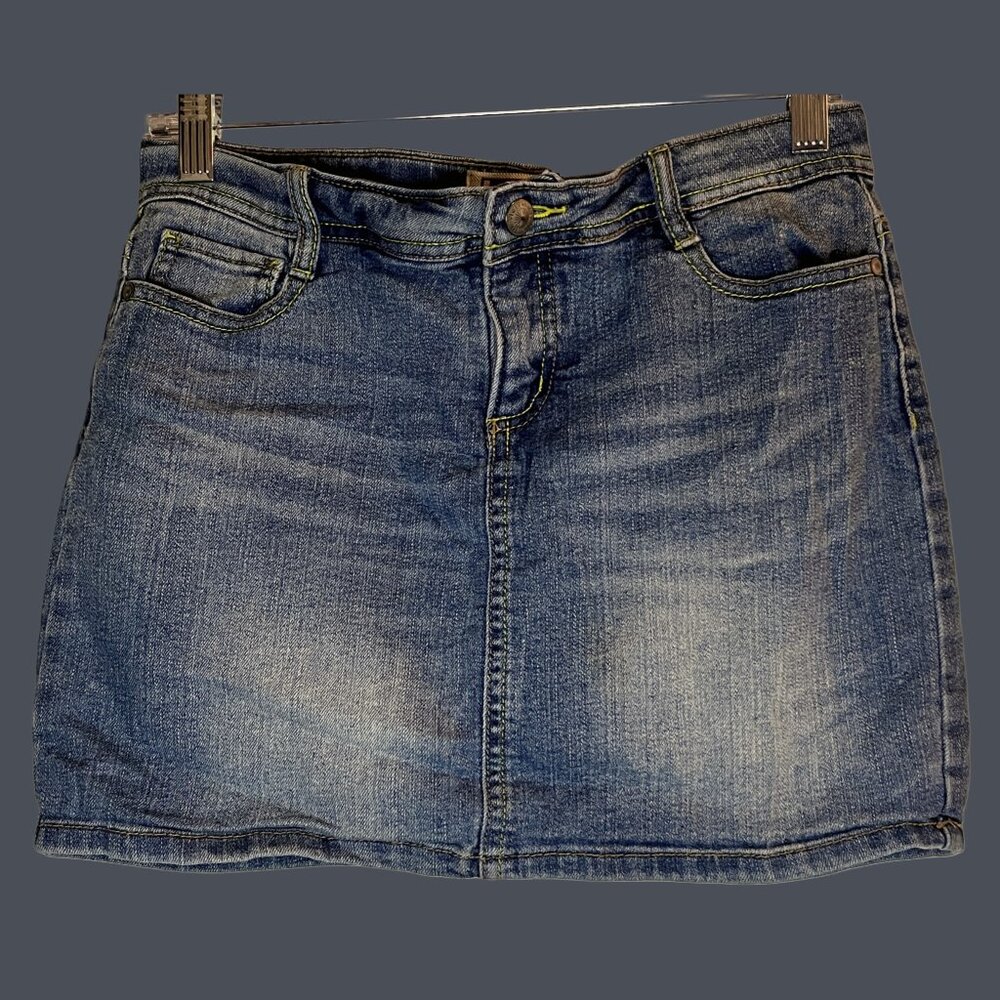 Denim Skort
